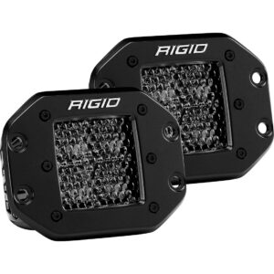 D-Series PRO Spot Diffused Midnight Flush Mounts Pair