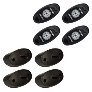 A-Series Rock Light 4-Pack Kit Amber