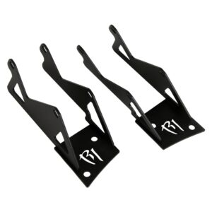 Jeep JK 07-17 D-Series Dual D-Series A-Pillar Mounts Kit