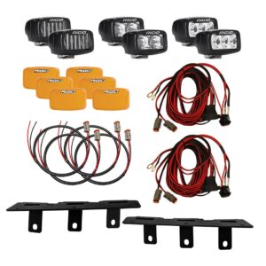 Ford Bronco (21+) Mod Bumper Triple SR-M Fog Light Kit