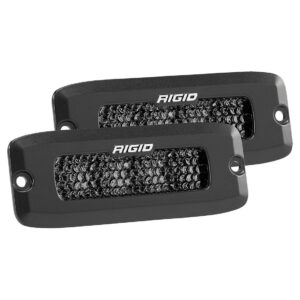 SR-Q Series PRO Spot Diffused Midnight Flush Mount Pair