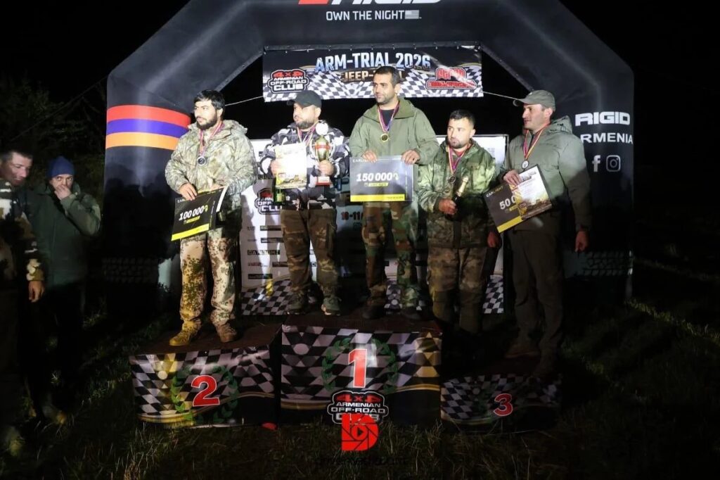 Arm-Trial 2026 Extreme class award ceremony