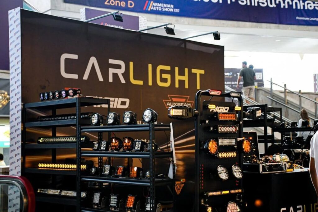 CARLIGHT stand overview at Armenian Auto Show 3.0