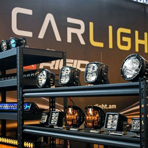 RIGID and CARLIGHT stand at Armenian Auto Show 3.0