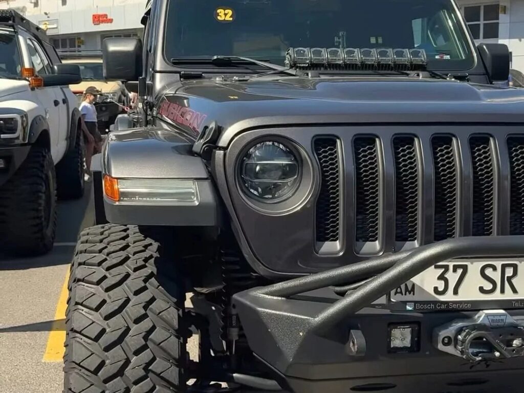 Lifted Jeep Wrangler at Tuning Show 2026